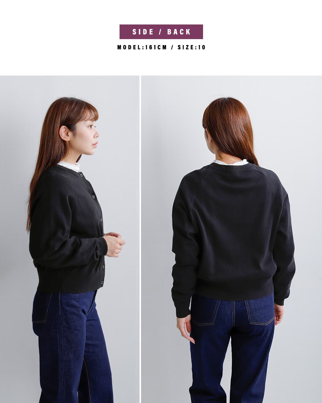 FRED PERRYコットン クルーネック カーディガン Crew Neck Cardigan k3141