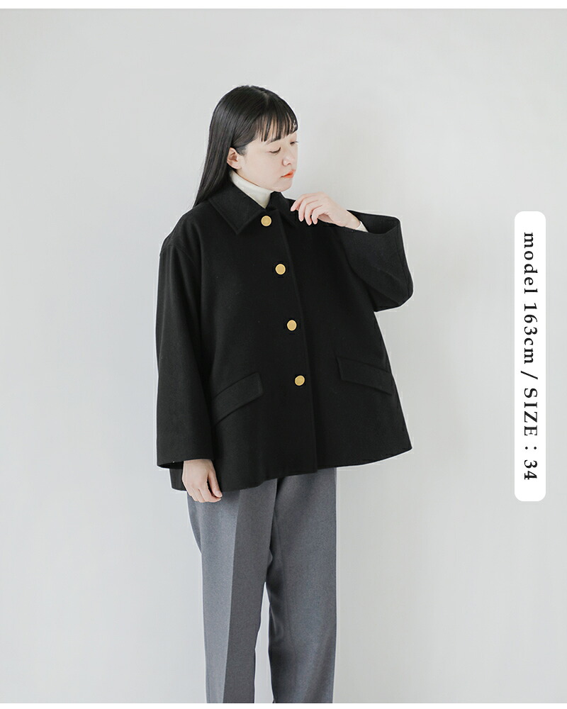 Traditional Weatherwear(トラディショナルウェザーウェア)リントンライトメルトンウールショートコート“LINTONSHORT”l252kgfco0502ml