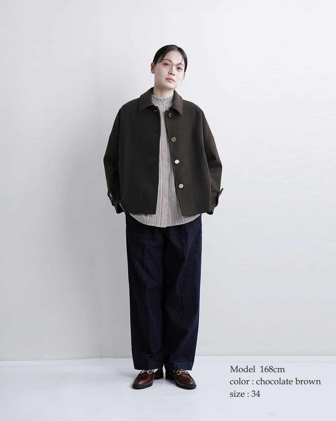 Traditional Weatherwear(トラディショナルウェザーウェア)マールトン ウール メルトン ショート コート MALTON B/T SHORT l262kgfco0574ml