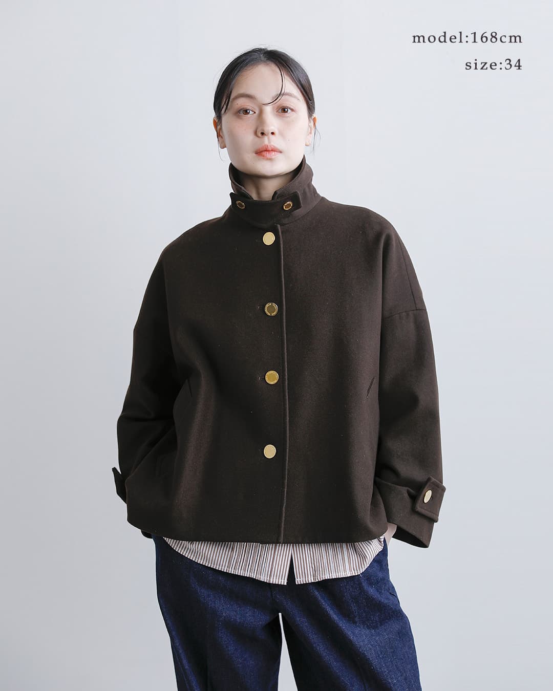 Traditional Weatherwear(トラディショナルウェザーウェア)マールトン ウール メルトン ショート コート MALTON B/T SHORT l262kgfco0574ml
