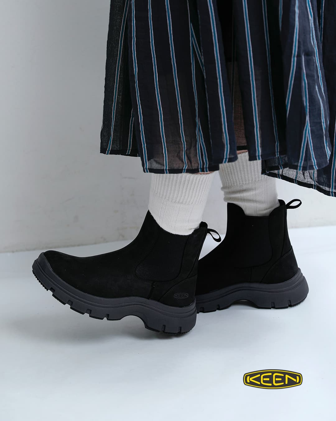 KEEN軽量 防滑 コーサ チェルシー ブーツ KOSA CHELSEA kosa-chelsea