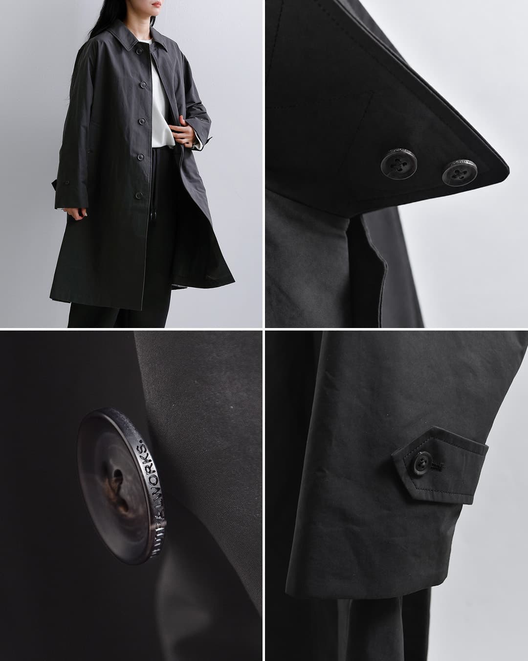 NEUTRALWORKS撥水 光電子 バルマカーンコート BALMACAAN COAT ksu16325