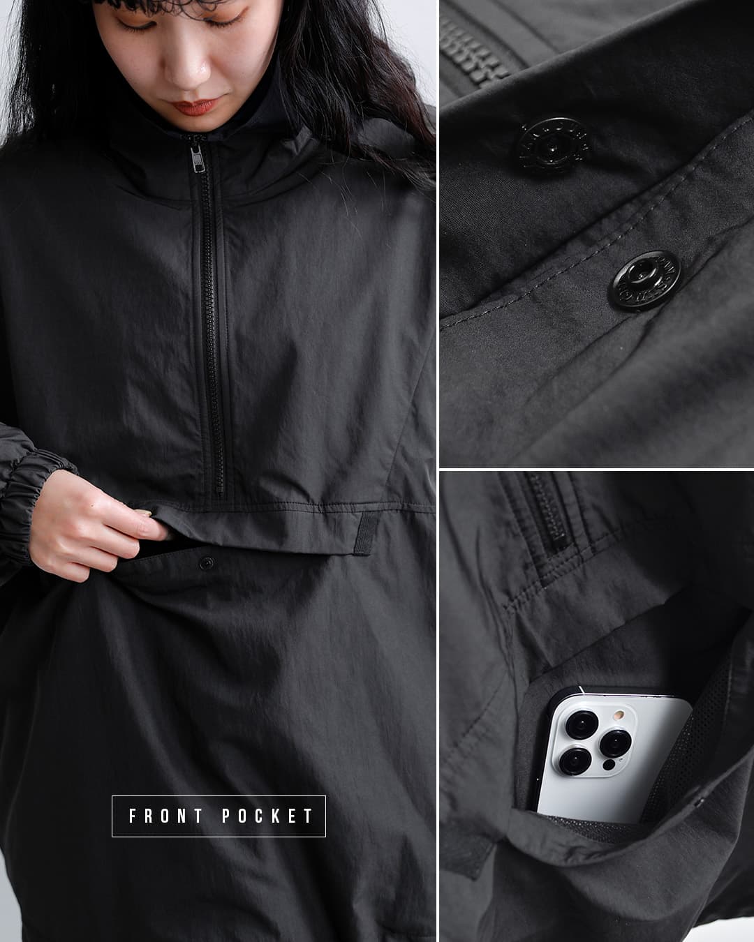 NEUTRALWORKS撥水 ウィンド アノラック WIND ANORAK ksu16329