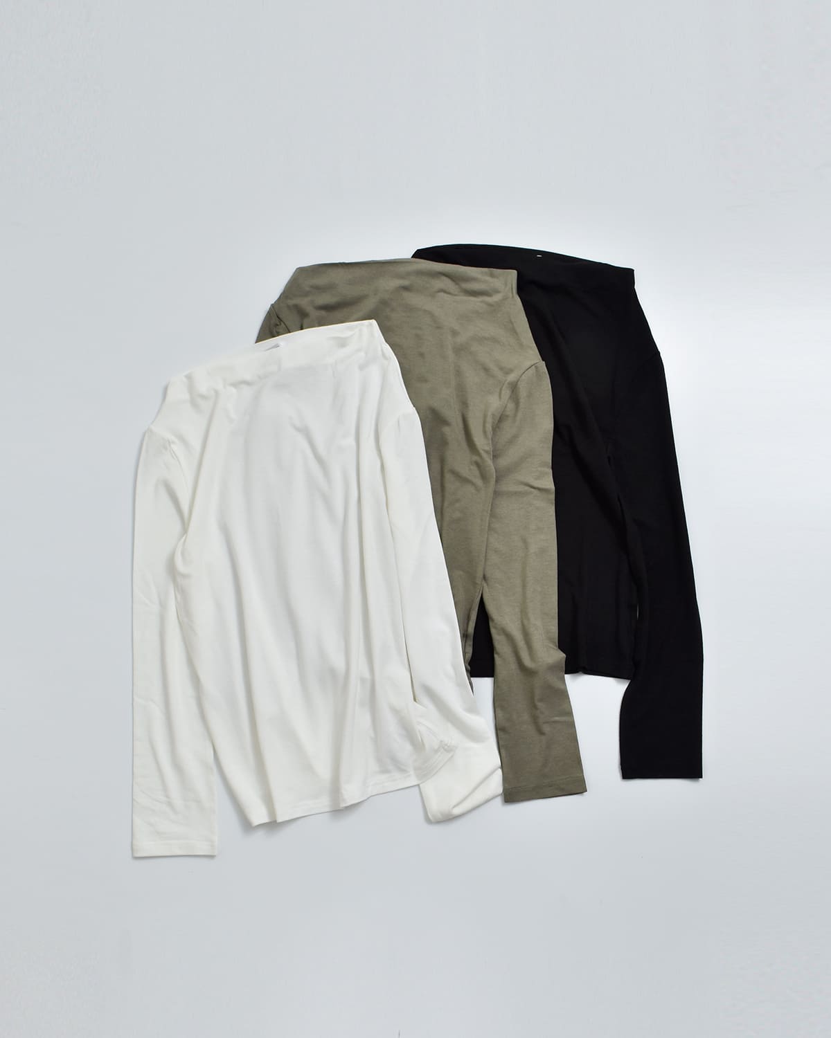 kiehtova(キエトバ)キエトヴァ ヴェール ドレープ 長袖カットソー VEIL DRAPE TOPS ktwr66