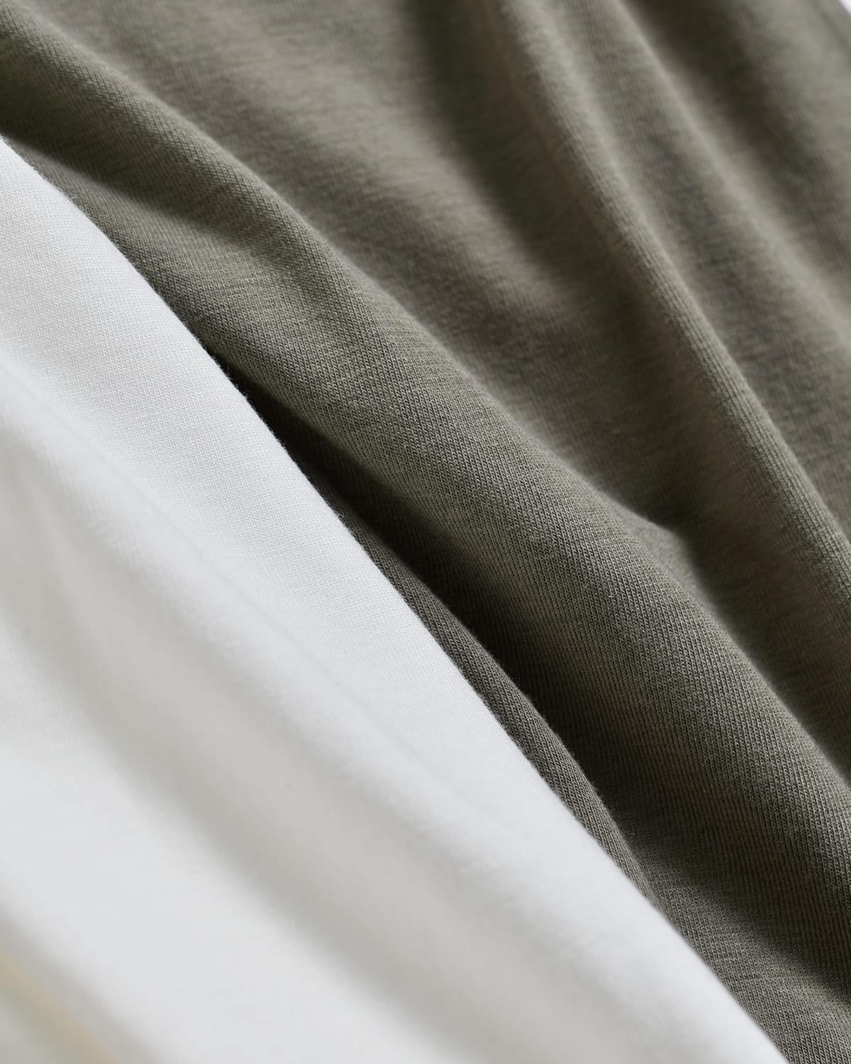 kiehtova(キエトバ)キエトヴァ ヴェール ドレープ 長袖カットソー VEIL DRAPE TOPS ktwr66