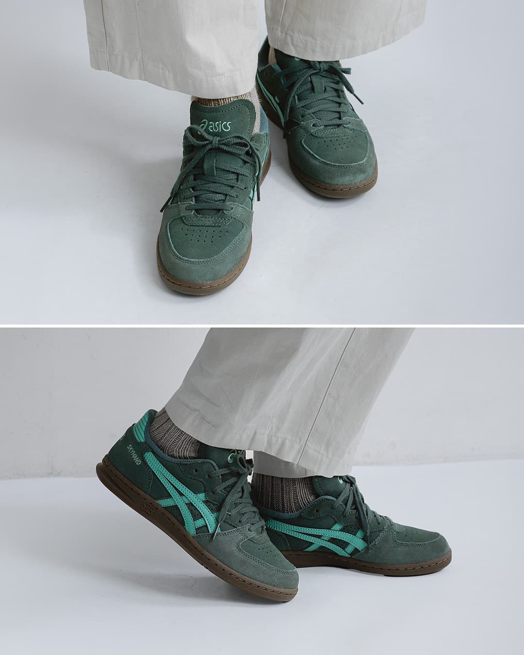 ASICSスカイハンド スポーツスタイル スニーカー SKYHAND OG skyhandog-same2