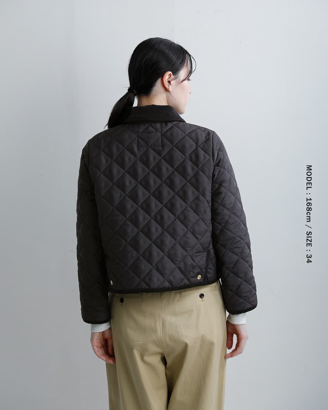 Traditional Weatherwear(トラディショナルウェザーウェア)ウェーバリー Aライン ジップ キルティング ジャケット WAVERLY A-LINE ZIP l262apqco0552aa