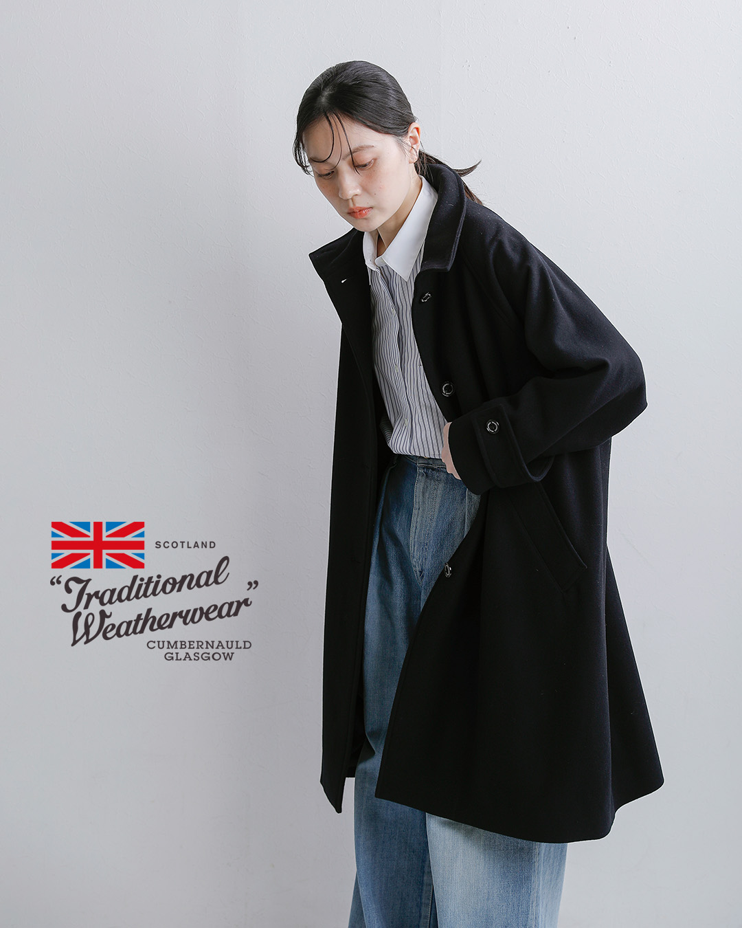 Traditional Weatherwearホートン ウール メルトン コート HORTON l262kgfco0575ml