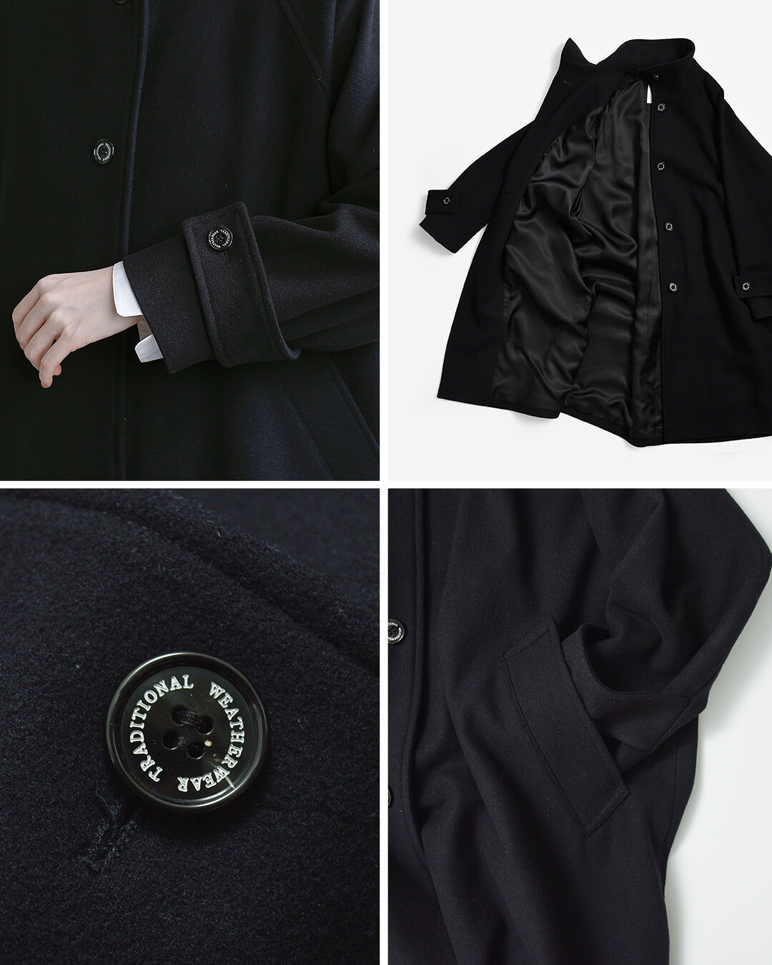 Traditional Weatherwearホートン ウール メルトン コート HORTON l262kgfco0575ml