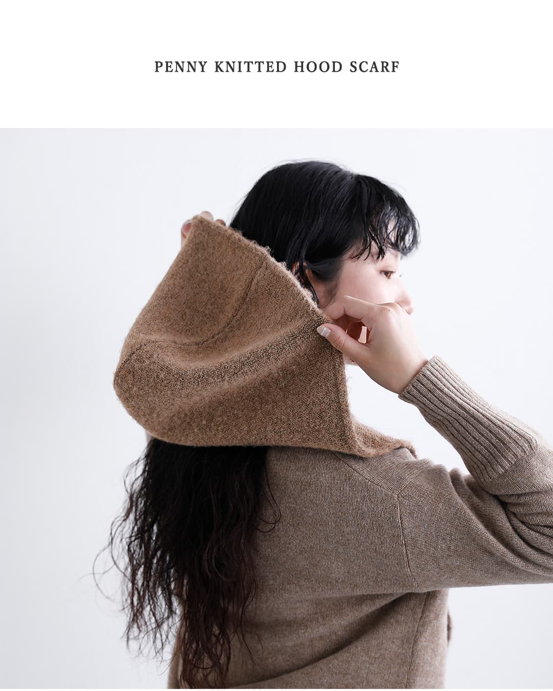 Barbourペニー ニット フード スカーフ PENNY KNITTED HOOD SCARF lac0370