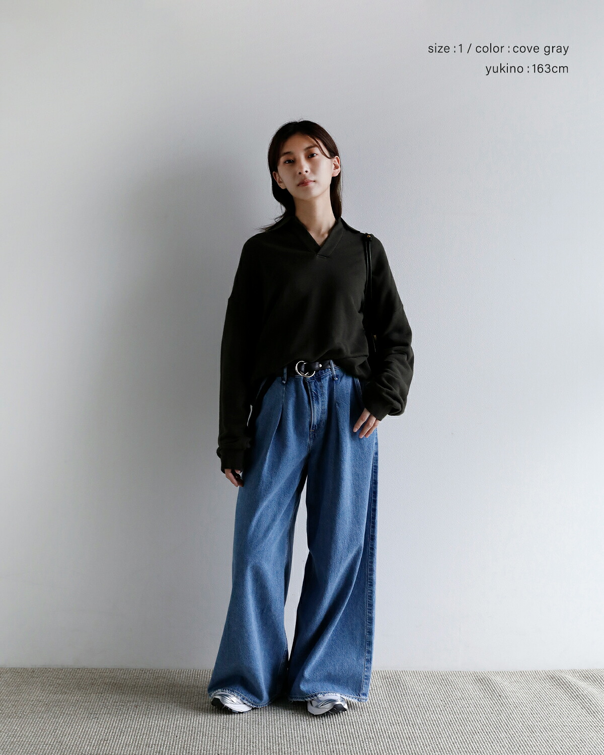 GREYCHORD(グレーコード)コットン スキッパーカラー 長袖 カットソー OSLO lagc02806  秋冬