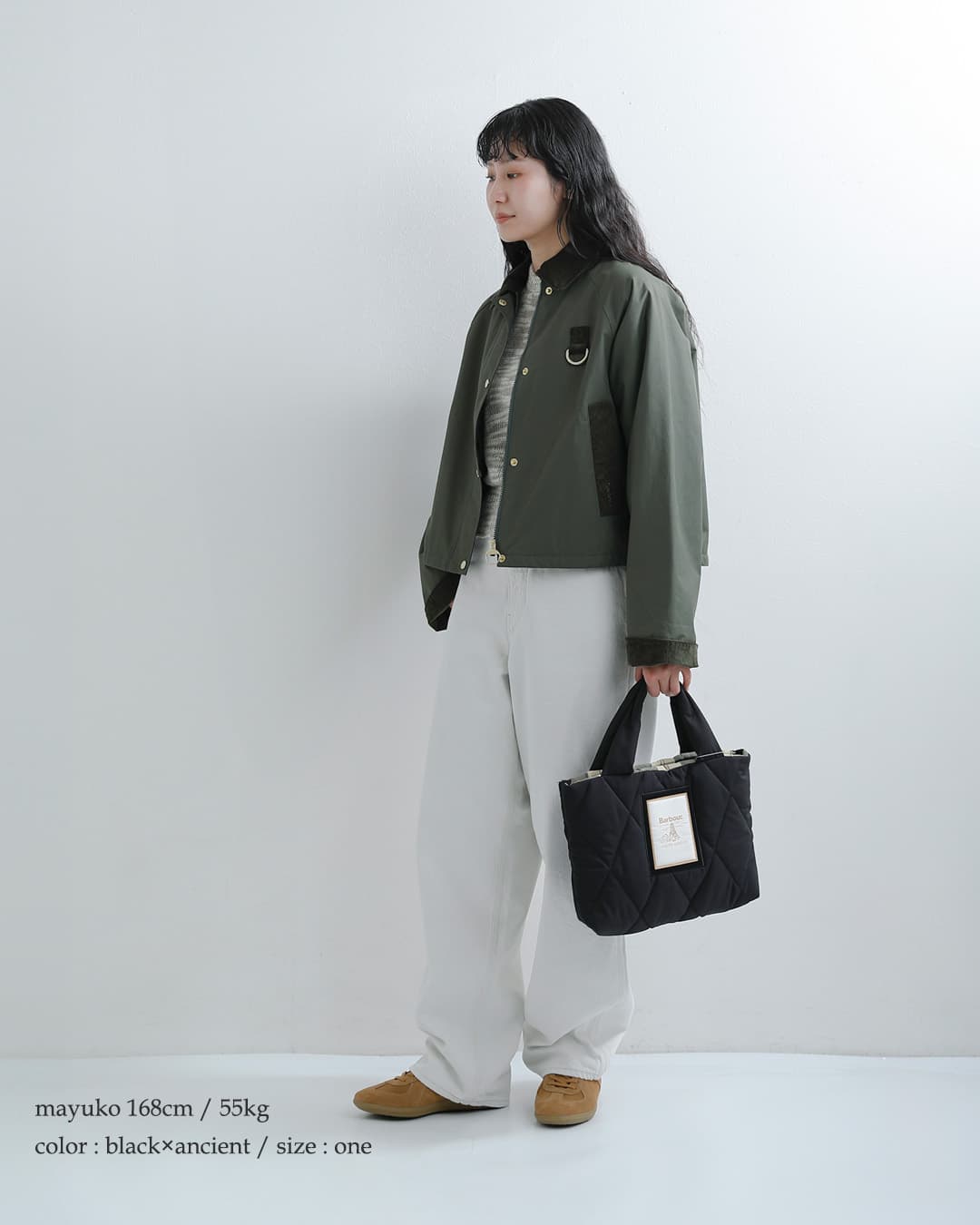 NEW]Barbour バブアー マライア ミニ キルティング トート バッグ
