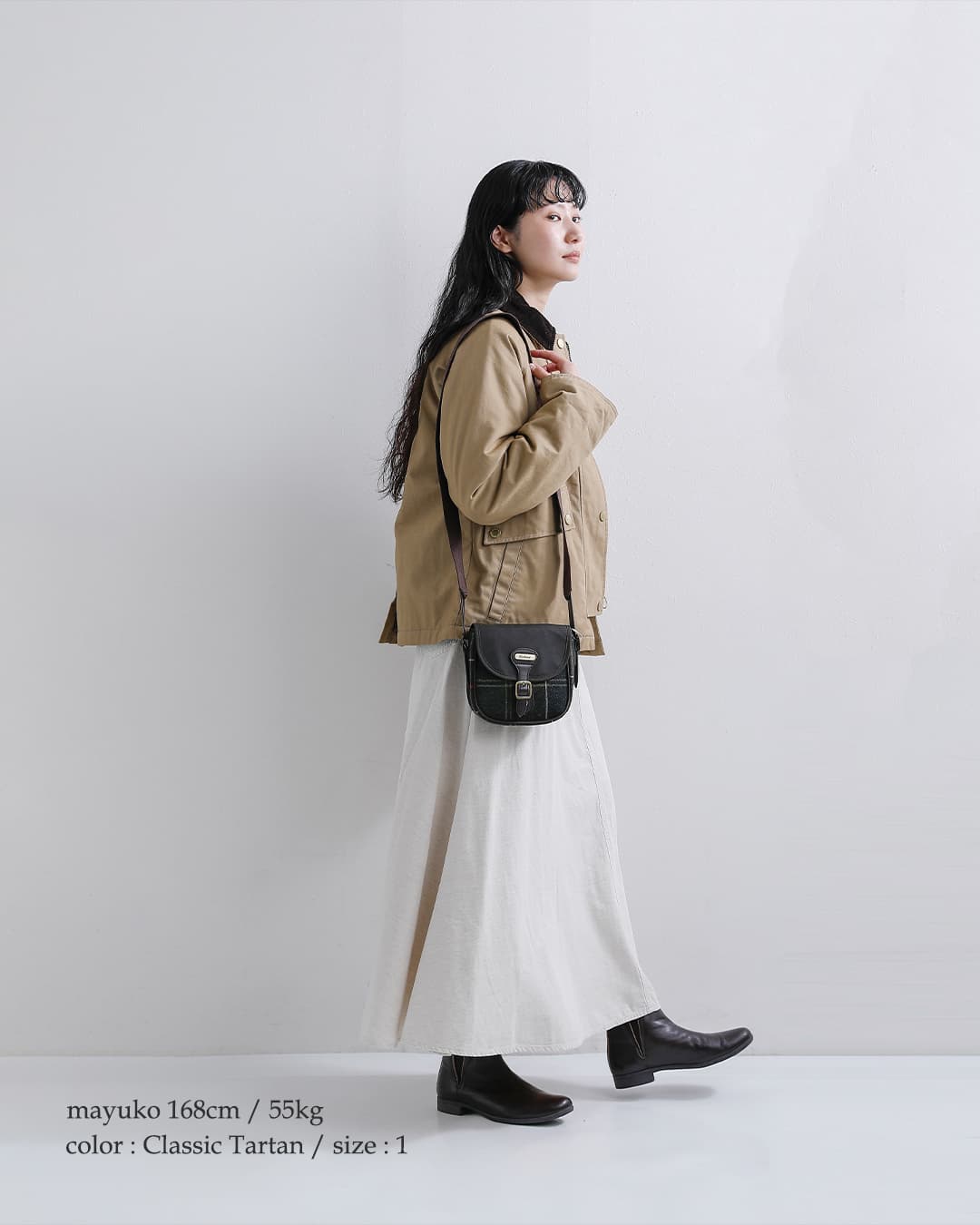 Barbour(バブアー)ホイットリー タータン ミニ クロスボディー バッグ WHITLEY TARTAN MINI CROSSBODY BAG lba0544