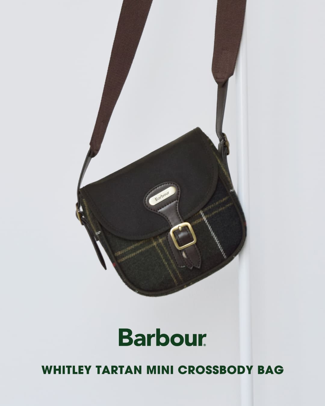 2026aw新作]Barbour バブアー ホイットリー タータン ミニ クロス