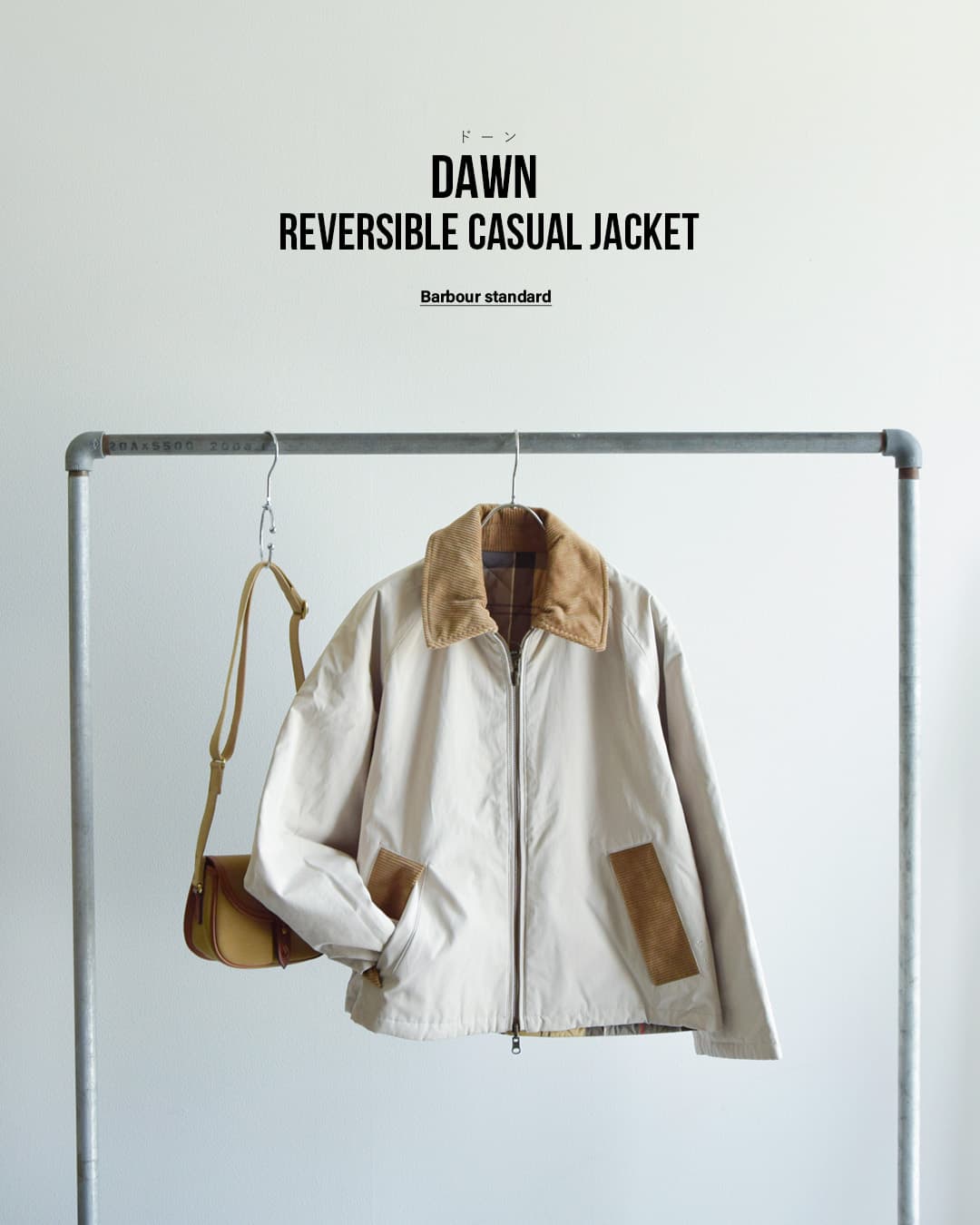 Barbourドーン リバーシブル カジュアル ジャケット DAWN REVERSIBLE CASUAL JACKET lca0415