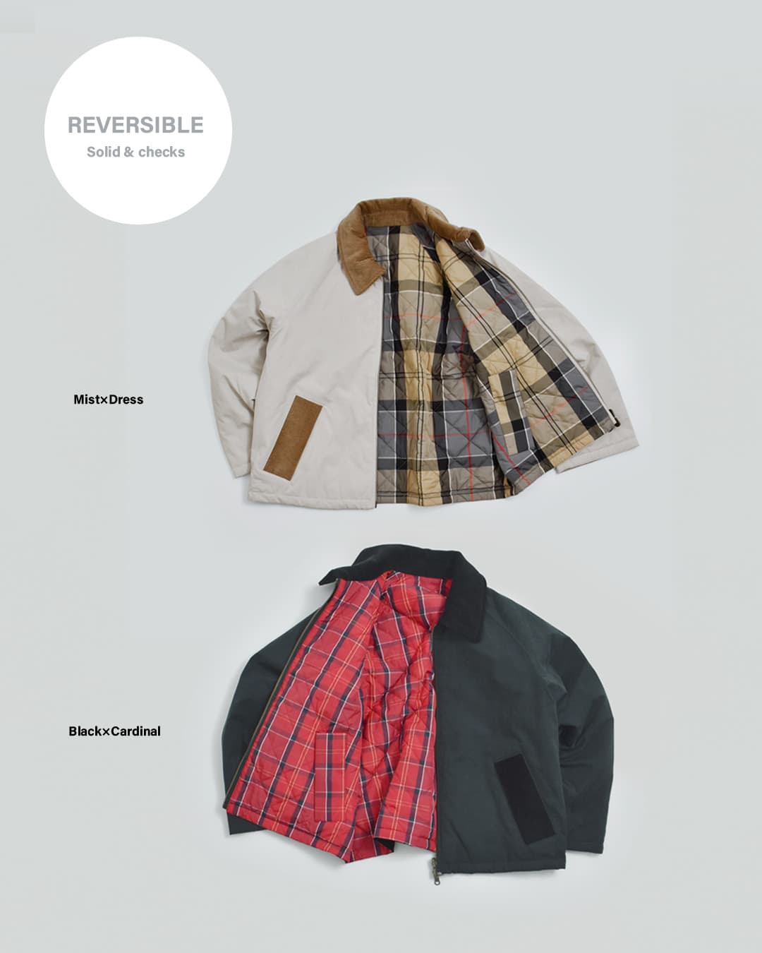 Barbourドーン リバーシブル カジュアル ジャケット DAWN REVERSIBLE CASUAL JACKET lca0415