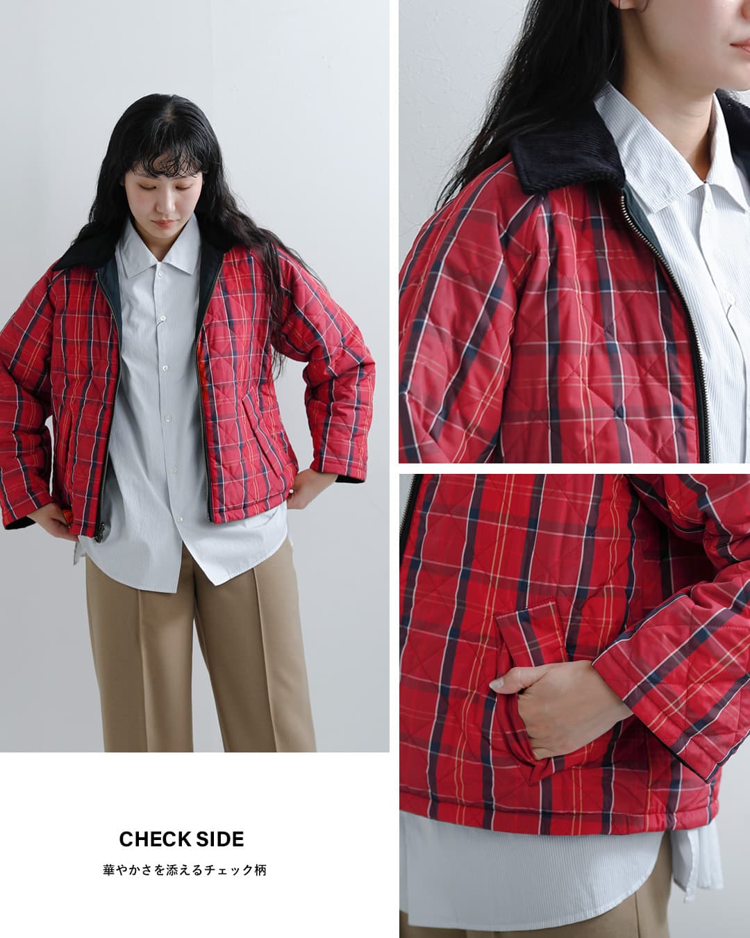 Barbourドーン リバーシブル カジュアル ジャケット DAWN REVERSIBLE CASUAL JACKET lca0415