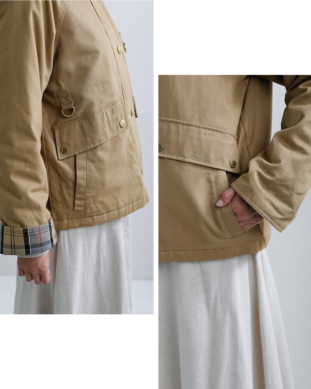 Barbourダフネ カジュアル ジャケット DAPHNE CASUAL JACKET lca0416