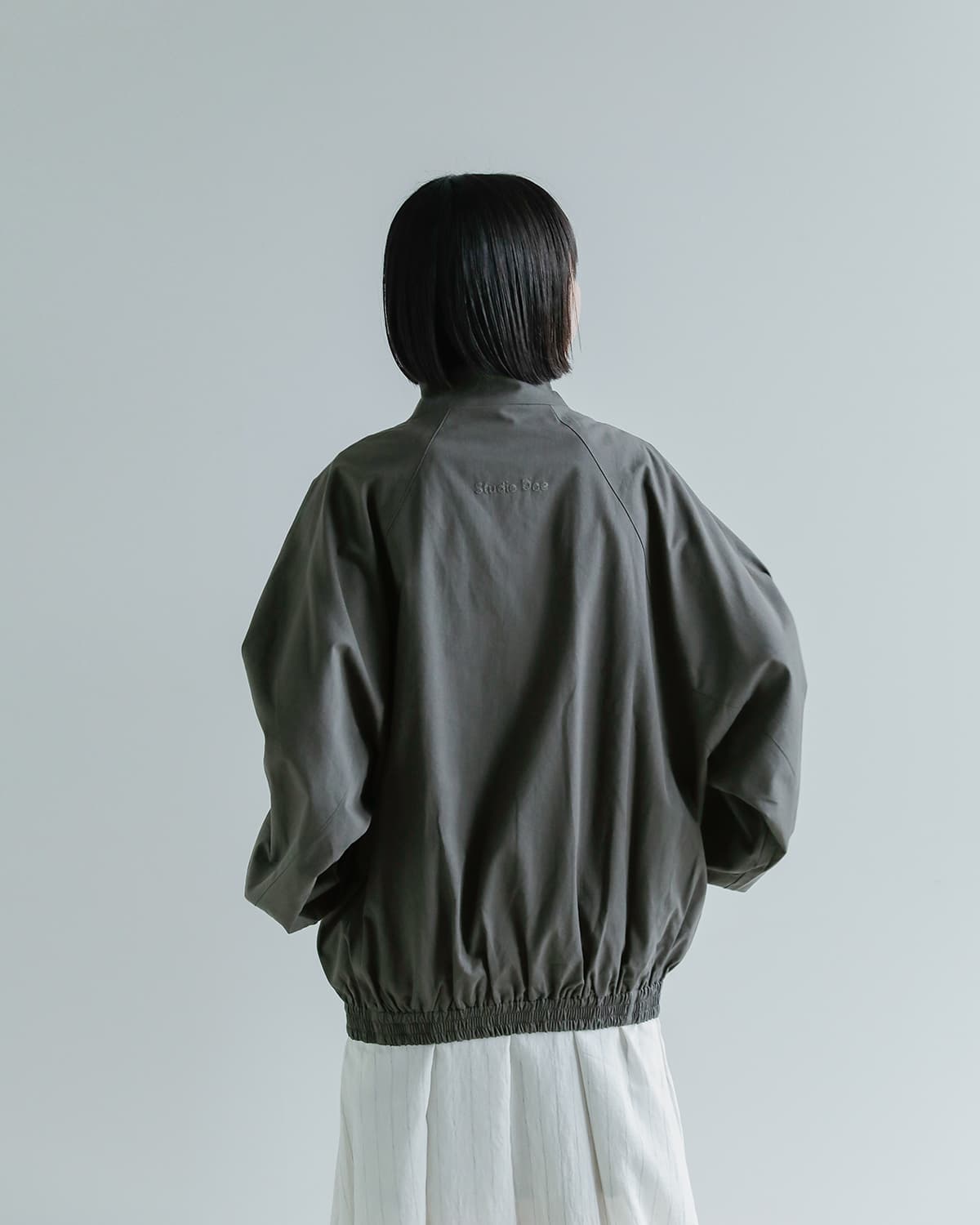 Studio Doe(スタジオドー)スタンドカラー オーバーサイズジャケット Stand Collar Oversize Jacket ld-25jcja33