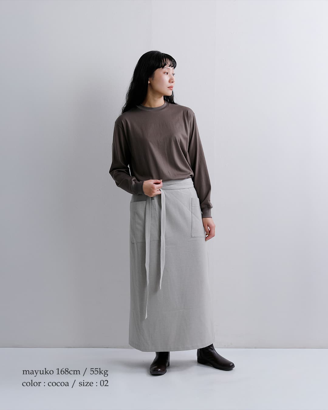 LIFiLL(���t�B��)�R�b�g�j�[ �V�� ���� T�V���c COTTONY LONGSLEEVE TEE lf002-01