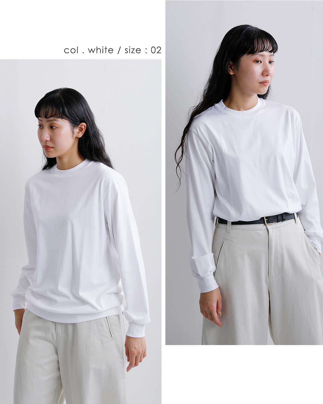 LIFiLL(���t�B��)�R�b�g�j�[ �V�� ���� T�V���c COTTONY LONGSLEEVE TEE lf002-01