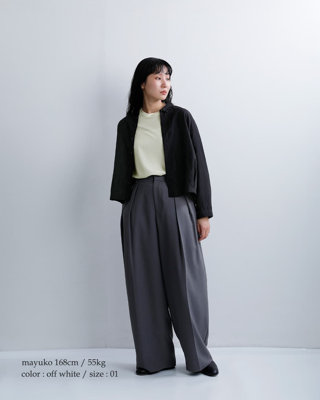 LIFiLLSUPER140S �s���A�E�[�� T�V���c WOOLISH TEE lf046-07