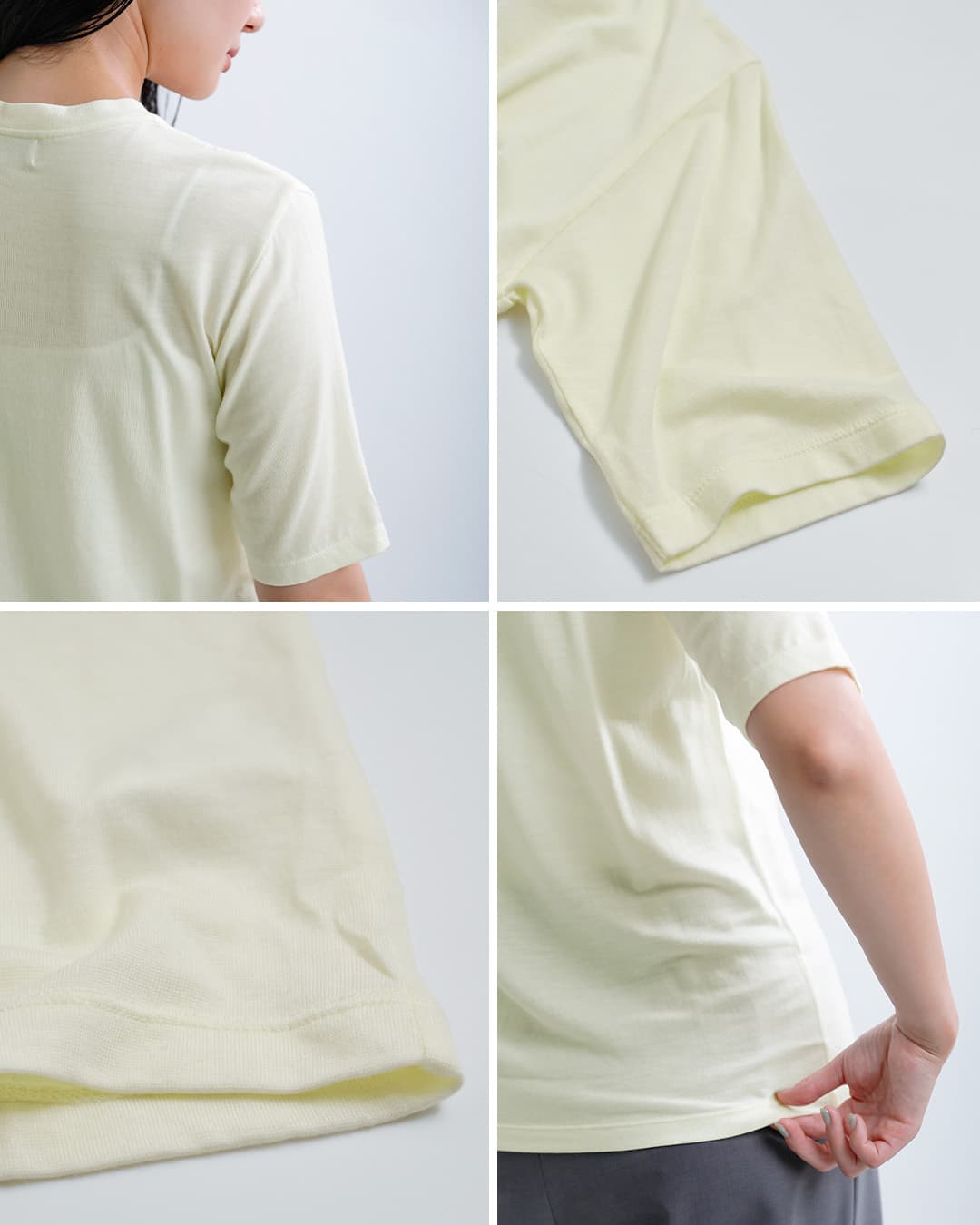 LIFiLLSUPER140S �s���A�E�[�� T�V���c WOOLISH TEE lf046-07