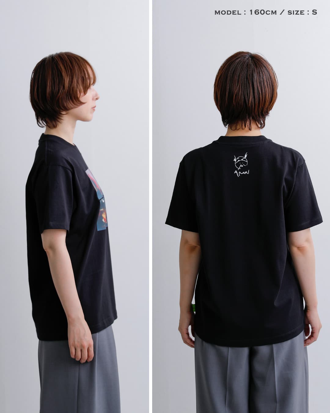 LOOSE JOINTS(ルーズジョインツ)コットン 半袖 Tシャツ NOBUYOSHI ARAKI FLOWERS S/S TEE lf26js008na