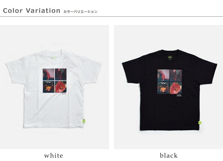 LOOSE JOINTS(ルーズジョインツ)コットン 半袖 Tシャツ NOBUYOSHI ARAKI FLOWERS S/S TEE lf26js008na