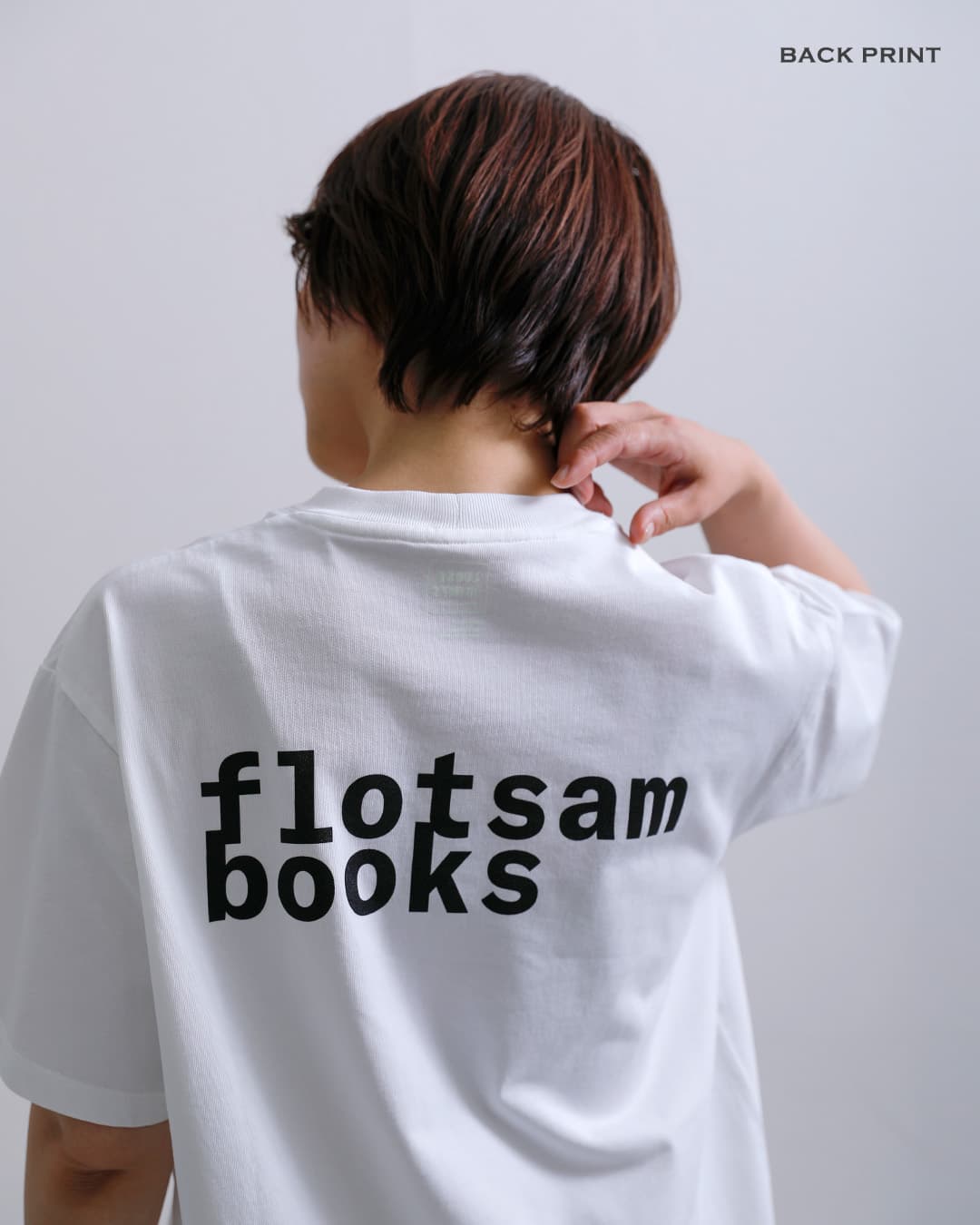 LOOSE JOINTS(ルーズジョインツ)コットン 半袖 Tシャツ flotsam books S/S TEE lf26js019fb