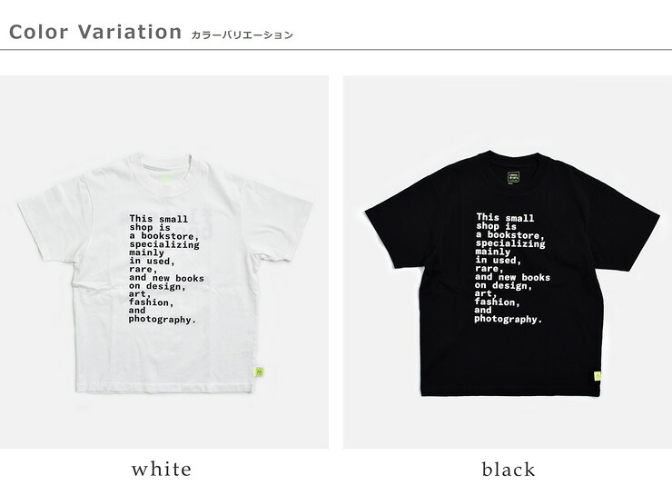 LOOSE JOINTS(ルーズジョインツ)コットン 半袖 Tシャツ flotsam books S/S TEE lf26js019fb