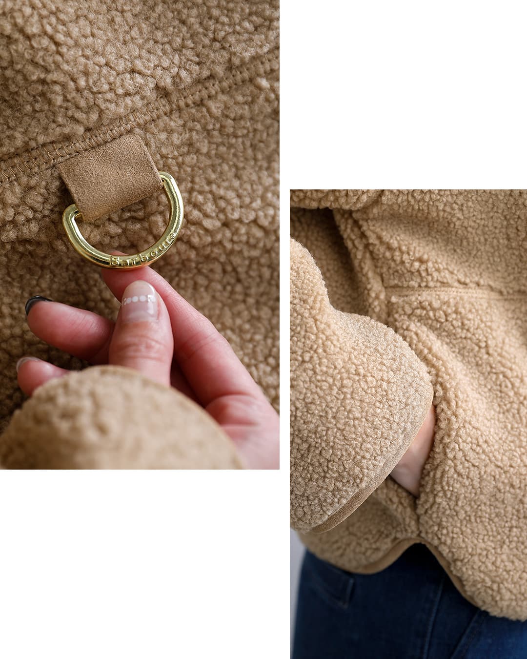 Barbourアーリーン フリース ジャケット ARLENE FLEECE lfl0088