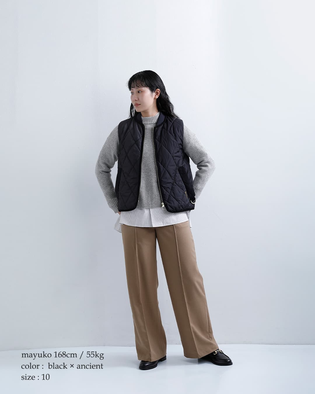 Barbourグレンディン キルティング ジレ ベスト GLENDYN QUILTED GILET lgi0226