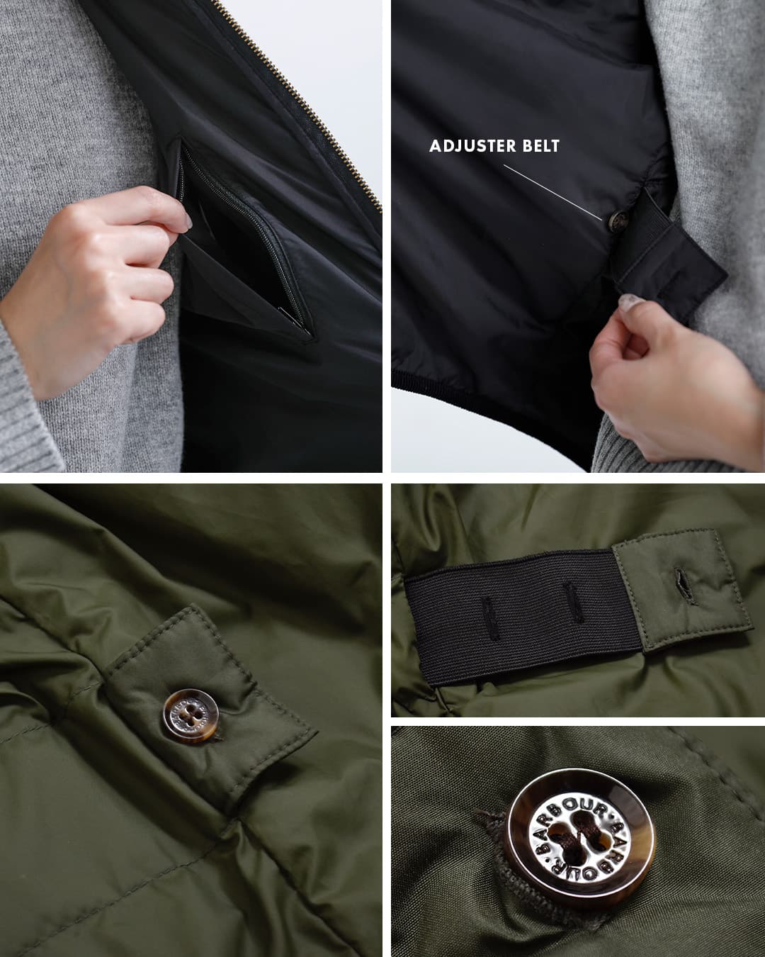 Barbourグレンディン キルティング ジレ ベスト GLENDYN QUILTED GILET lgi0226