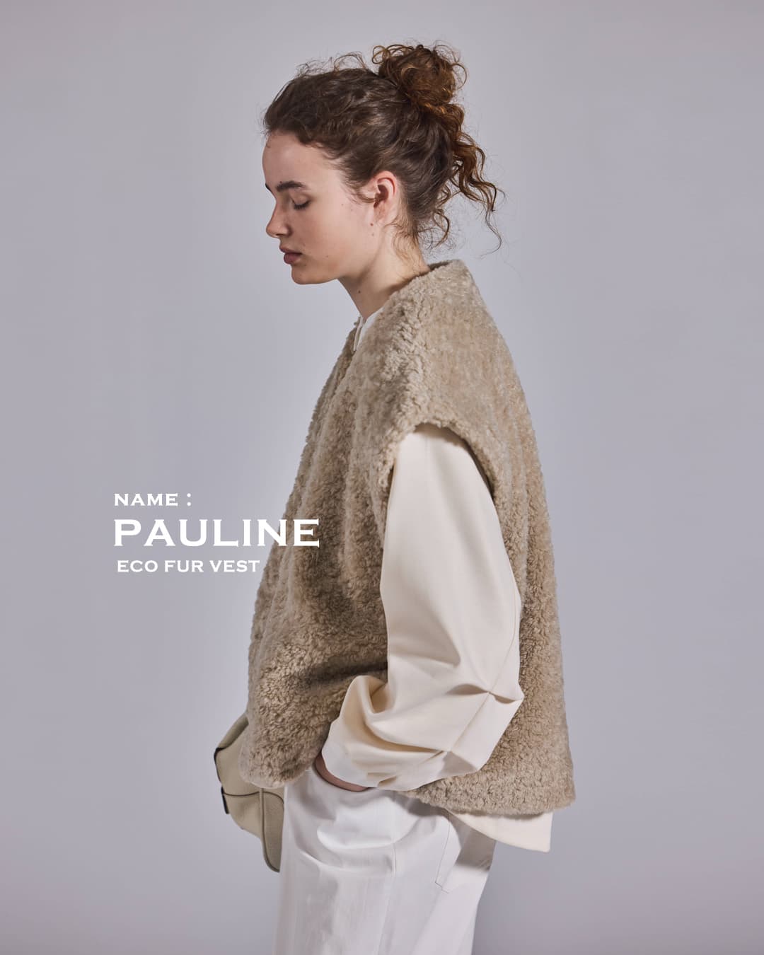 KELEN(ケレン)エコファー ベスト PAULINE lkl24fbl2164