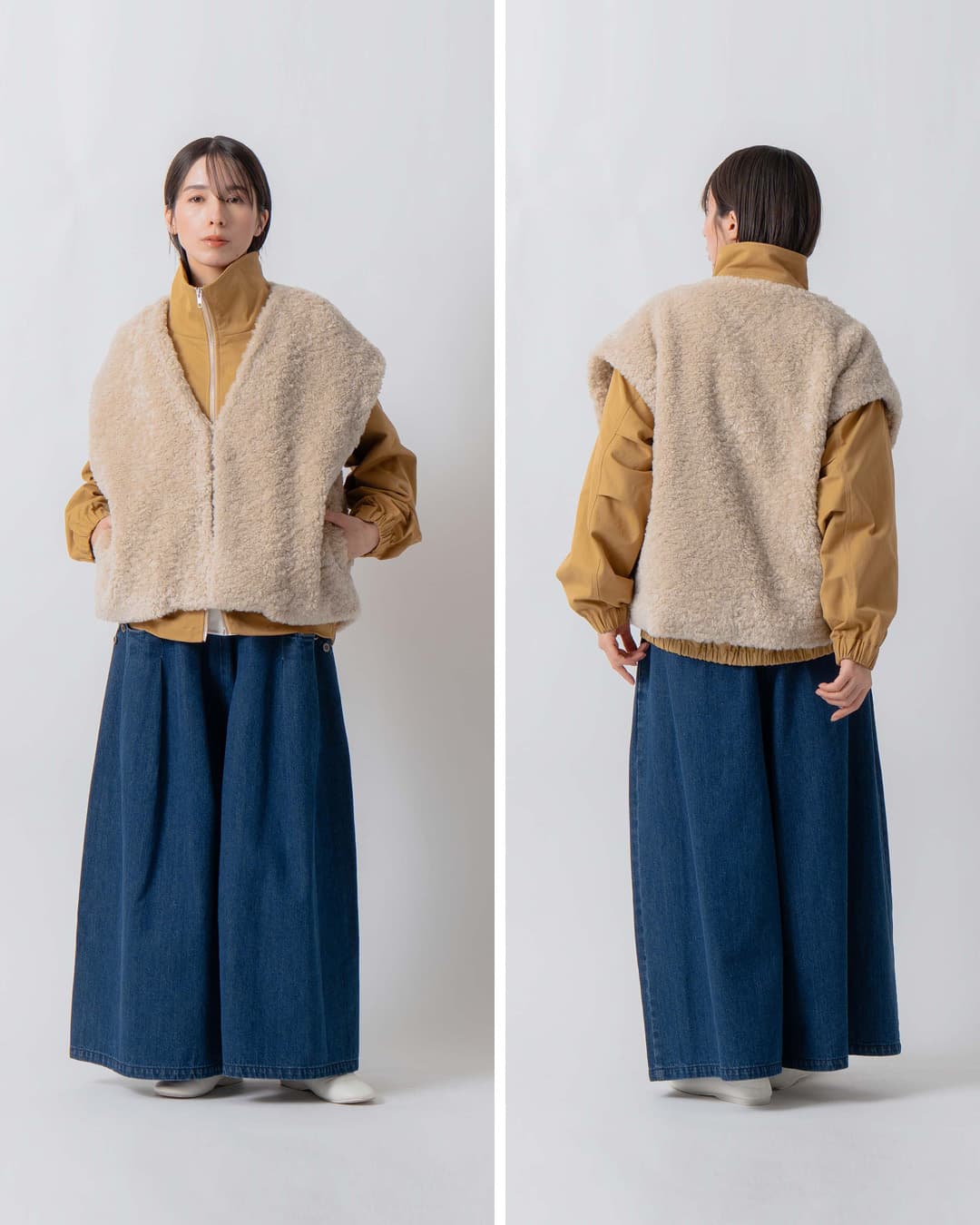 KELEN(ケレン)エコファー ベスト PAULINE lkl24fbl2164