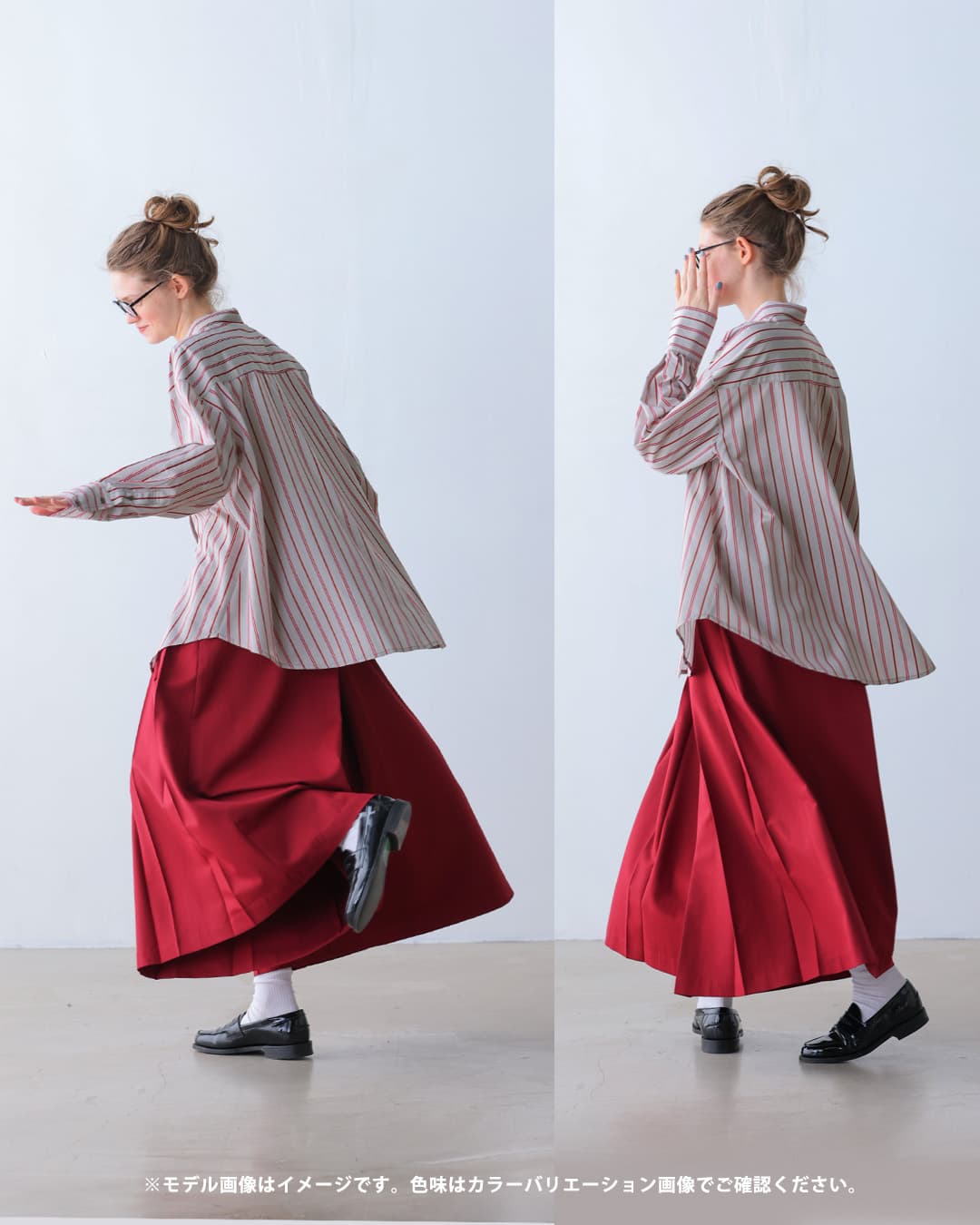 KELEN(ケレン)aranciato別注 ボタンダウンデザイン ストライプ シャツ TESSA lkl25fbl2251