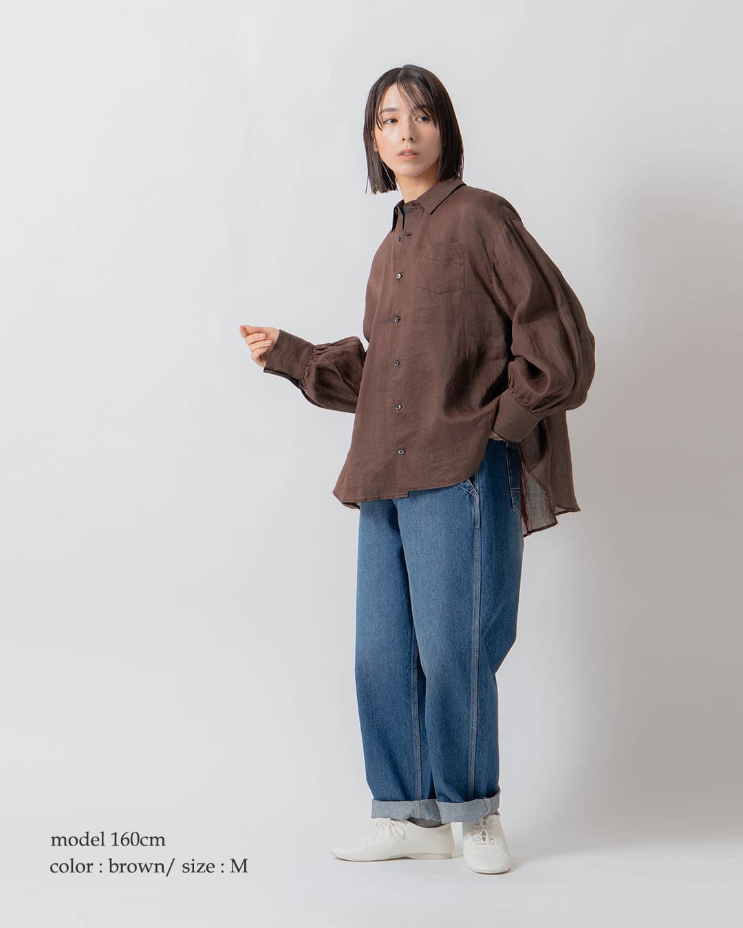 KELEN(ケレン)バックフレアデザイン ラミー シャツ ERTH lkl26fbl2318