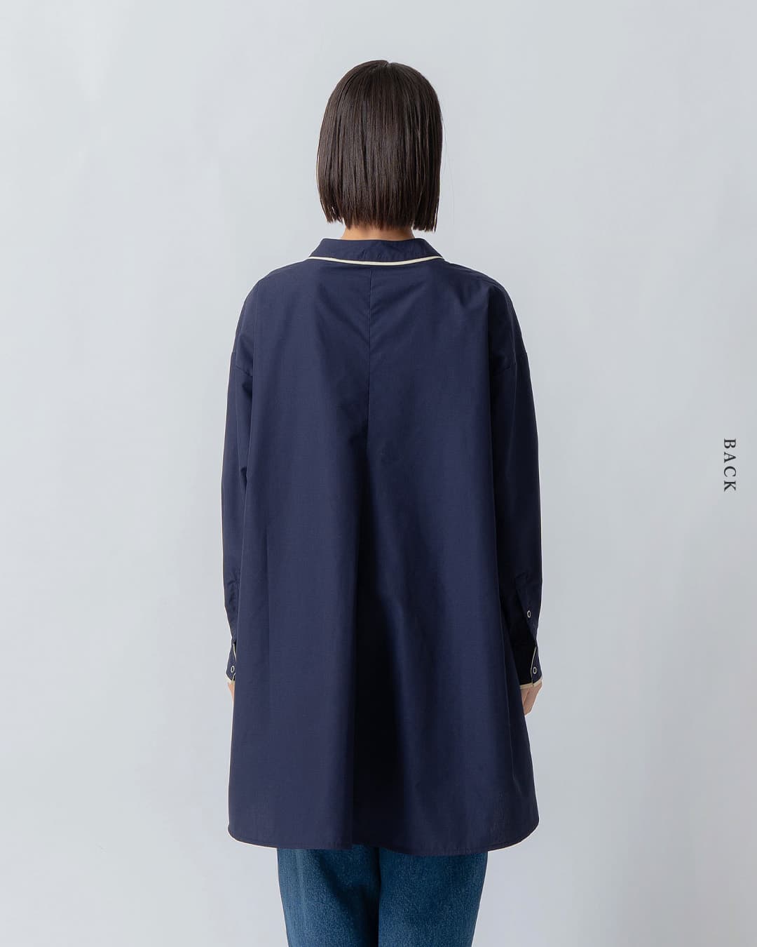 KELENリングドット Aライン チュニックシャツ REX lkl26fbl2320