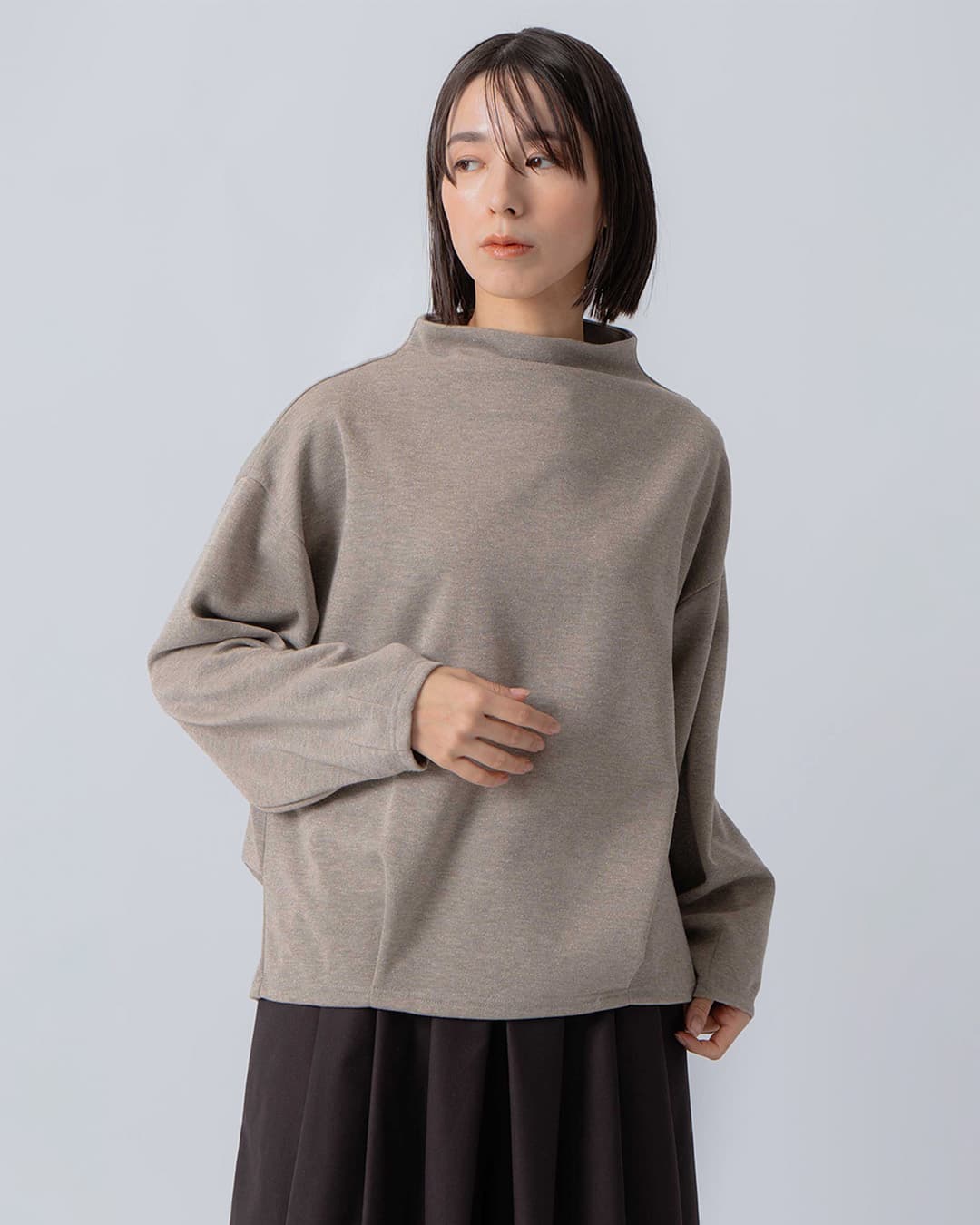 KELENボトルネック ラメ カットソー SONIA lkl26fcs2040