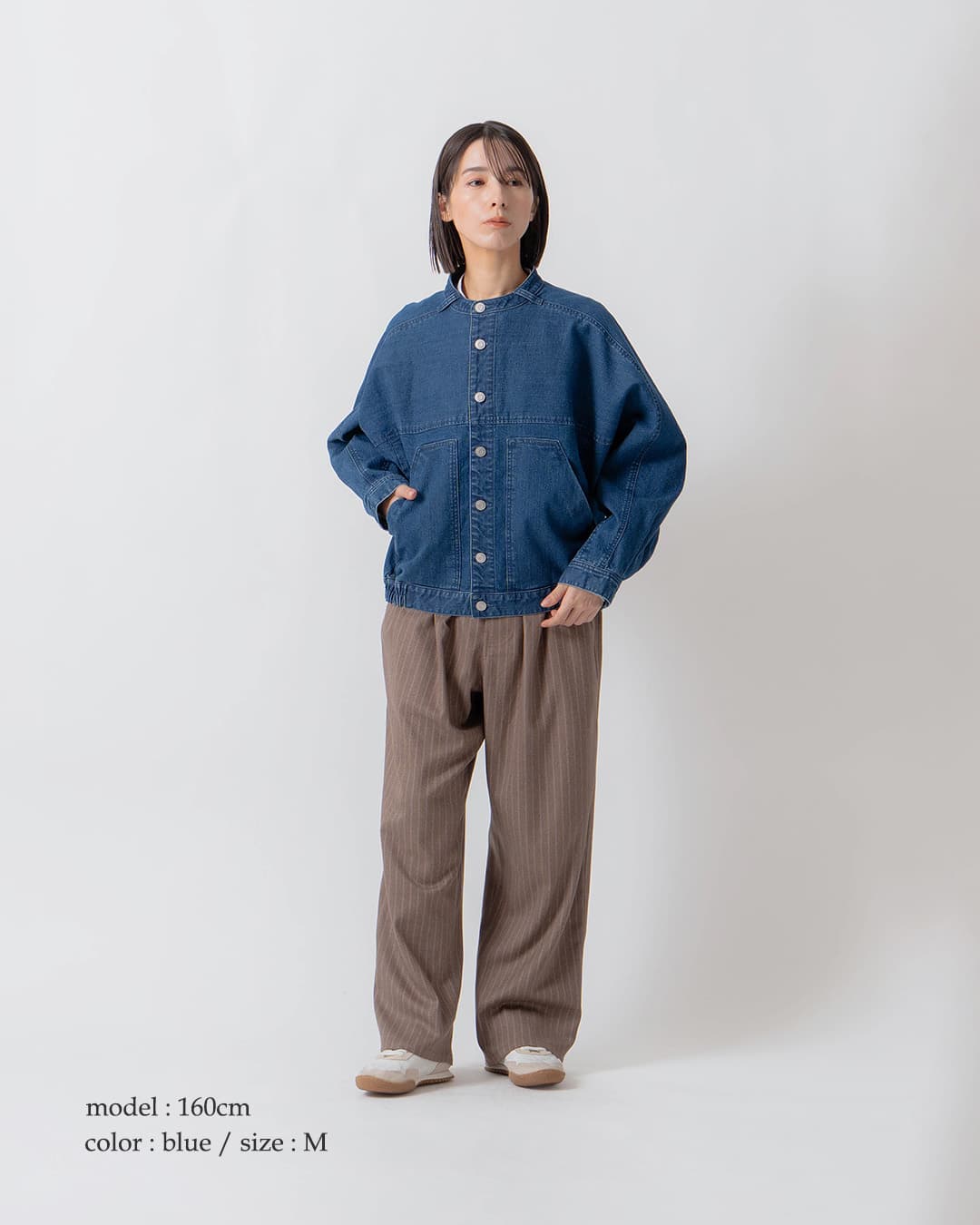 KELEN9.5oz 裏起毛デニム オーバージャケット ROU lkl26fjk2098
