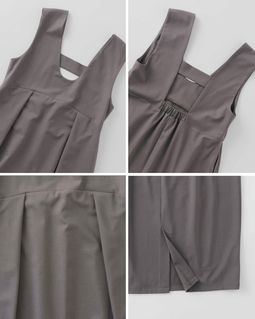 KELEN(ケレン)コクーンシルエット ジャンパースカート CHIRE lkl26fop2143