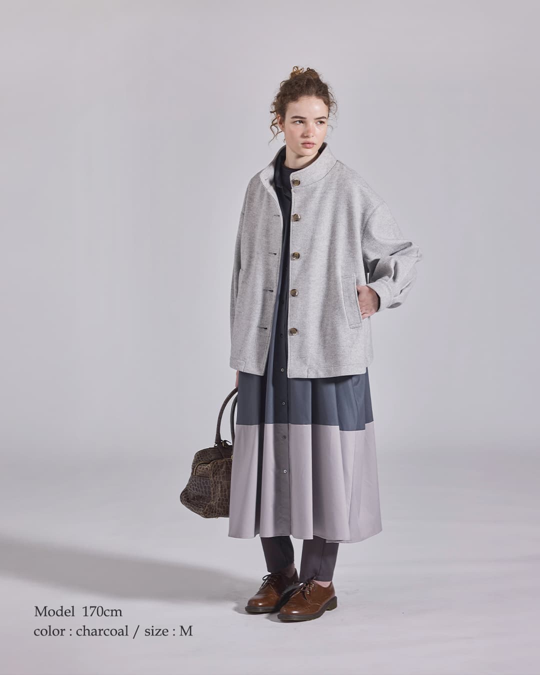 KELEN(ケレン)パネルデザイン バイカラー ワンピース GOWN lkl26fop2145
