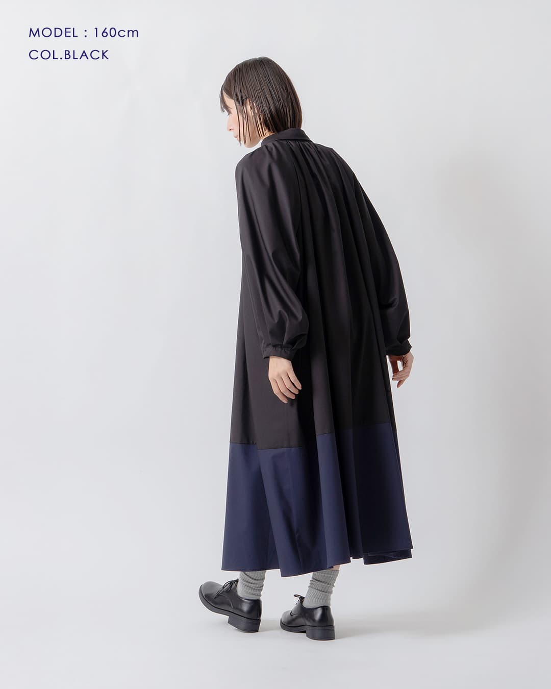 KELEN(ケレン)パネルデザイン バイカラー ワンピース GOWN lkl26fop2145