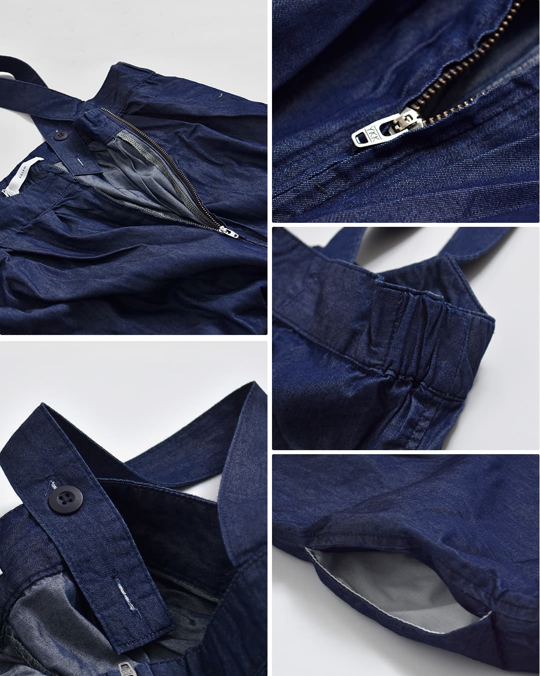 KELEN接触冷感 4.5oz デニム サロペット SANU lkl26fpt2154