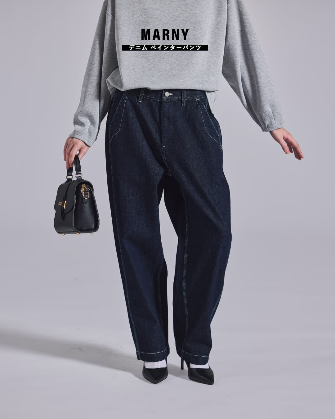 KELEN12.5oz デニム ペインターパンツ MARNY lkl26fpt2166