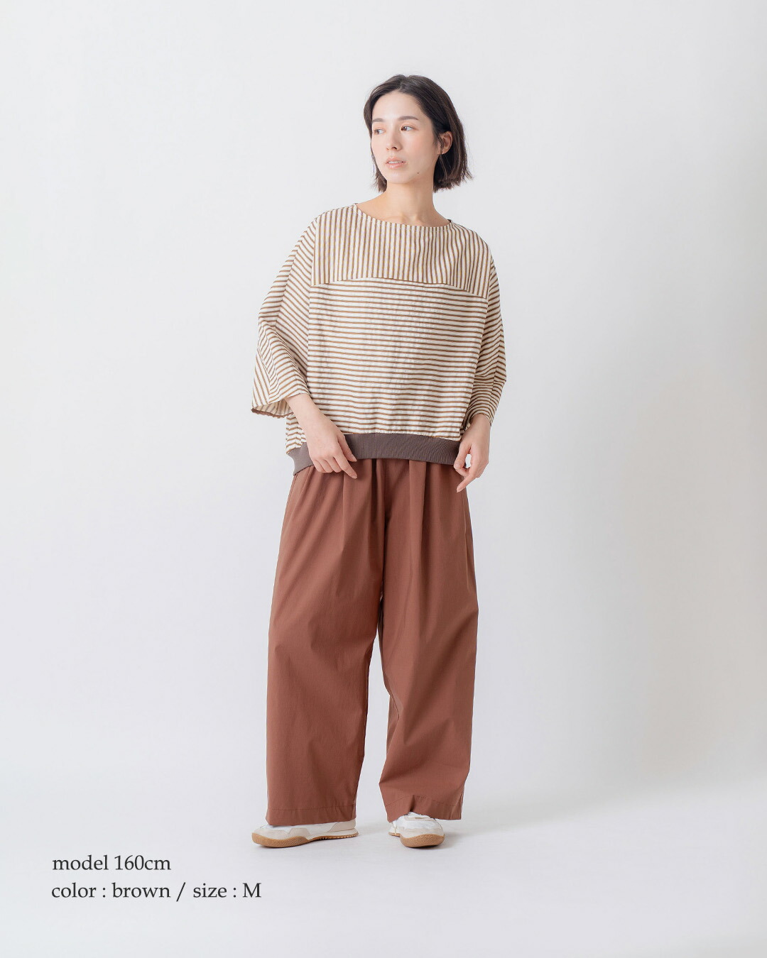 KELENヤッコスリーブ シアーサッカー ストライプ トップス NICK lkl26sbl2306
