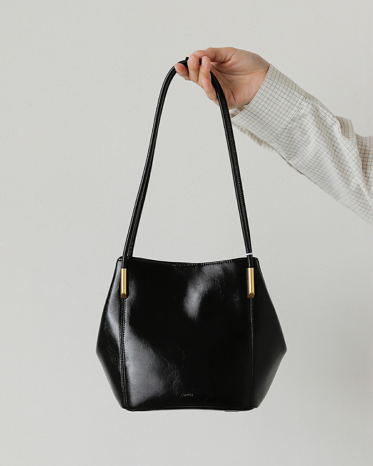Atelier de LUMEN(アトリエ ド ルメン)カウレザー ショルダーバッグ MARRON BAG lll1f05