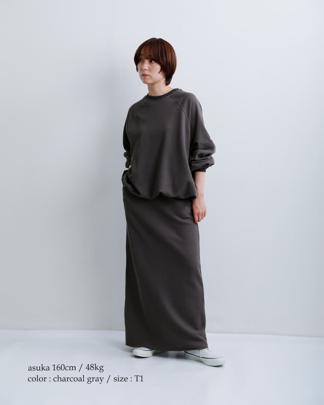Le minorコットン ボリュームスリーブ ドローコード カットソー LIBRE lmb03604