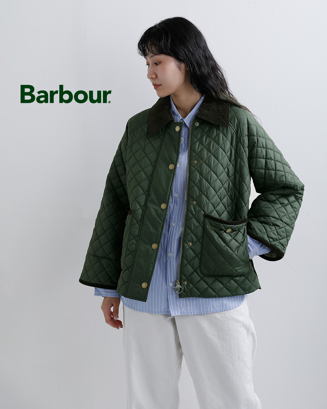 Barbourキルティング ジャケット AVA QUILTED JACKET lqu1920